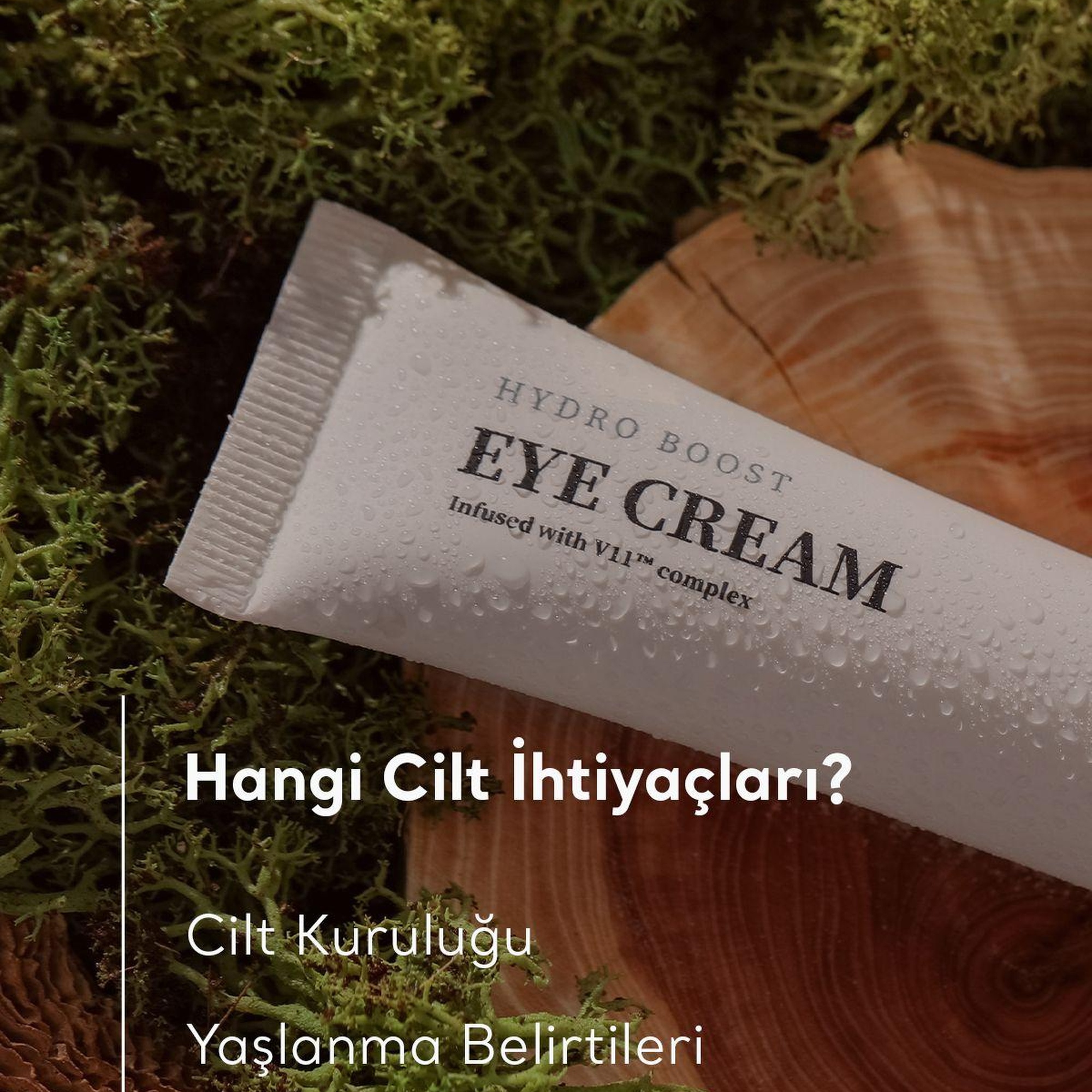 Village 11 Factory Hydro Boost Eye Cream 25ml - Nemlendirici Yaşlanma Karşıtı Vegan Hyalüronik Asit Göz Kremi