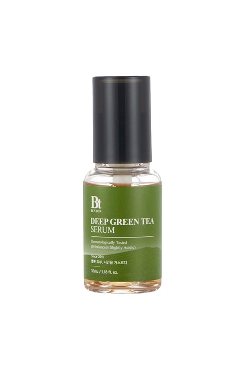  Benton Deep Green Tea Serum 35ml - Cansız Ciltler için Yatıştırıcı & Nemlendirici Antioksidan Yeşil Çay Serum