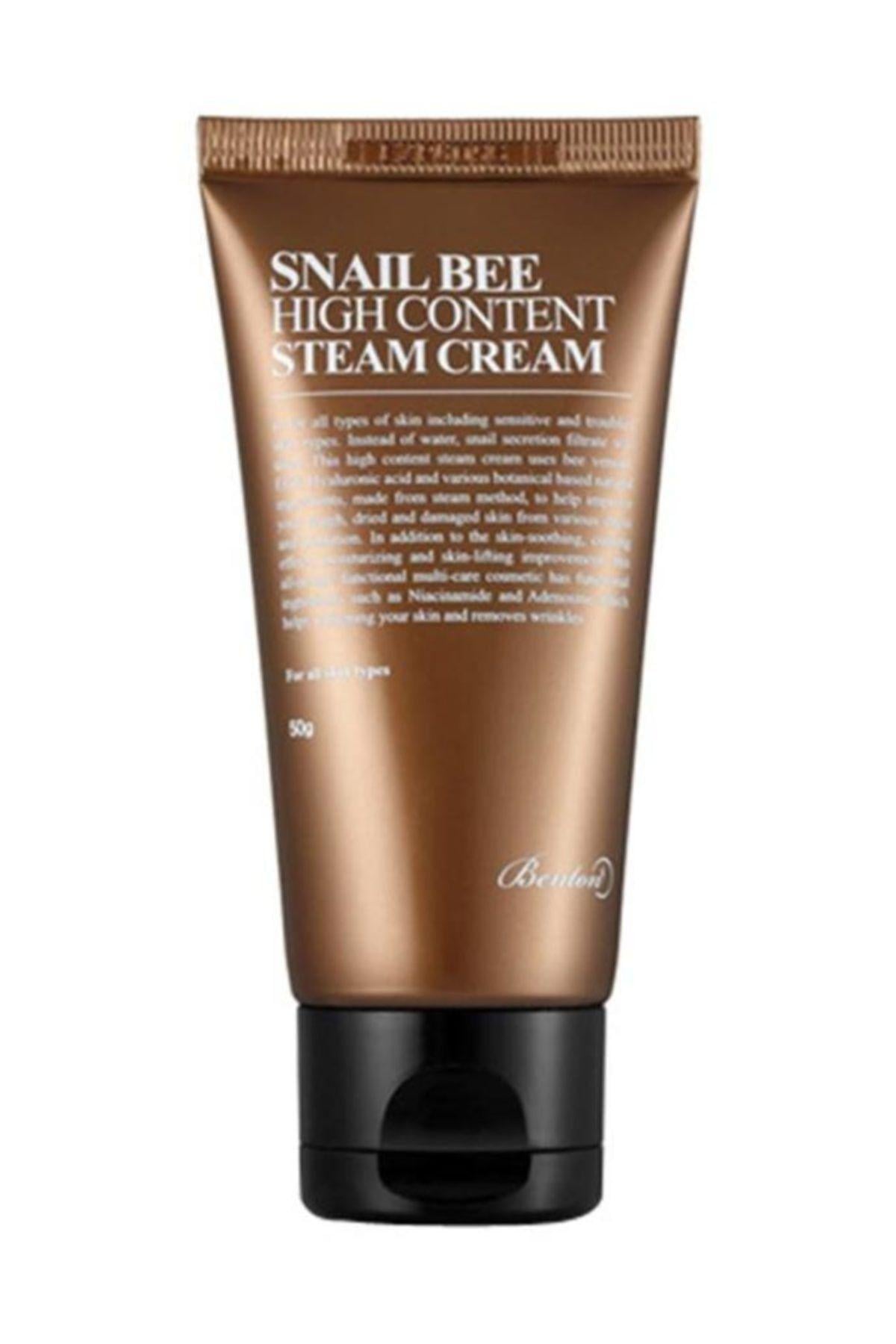  Benton Snail Bee High Content Steam Cream - Salyangoz Özlü Üstün Buhar Karışımı Krem
