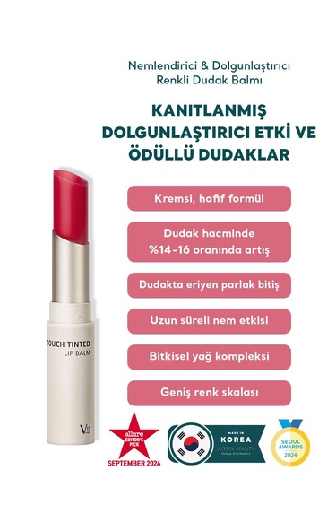  Village 11 Factory Plumpang Color Lip Balm Classic Red 4g - Nemlendirici & Dolgunlaştırıcı Renkli Dudak Balmı