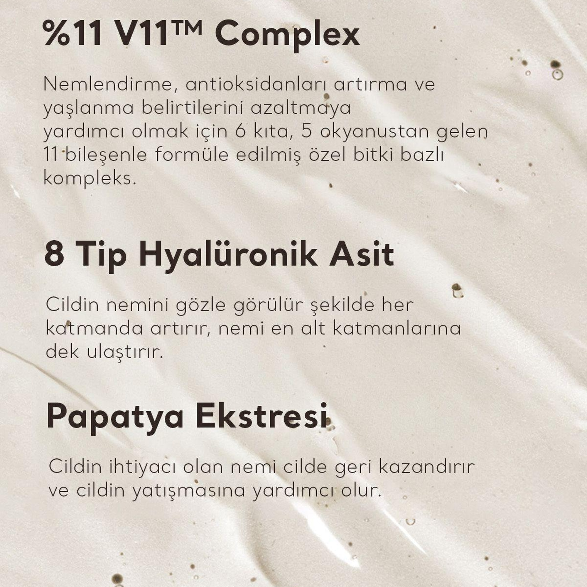Village 11 Factory Hydro Boost Gel Cream 50ml - Vegan Nem Bombası 8 Farklı Hyalüronik Asitli Nemlendirici Jel Krem