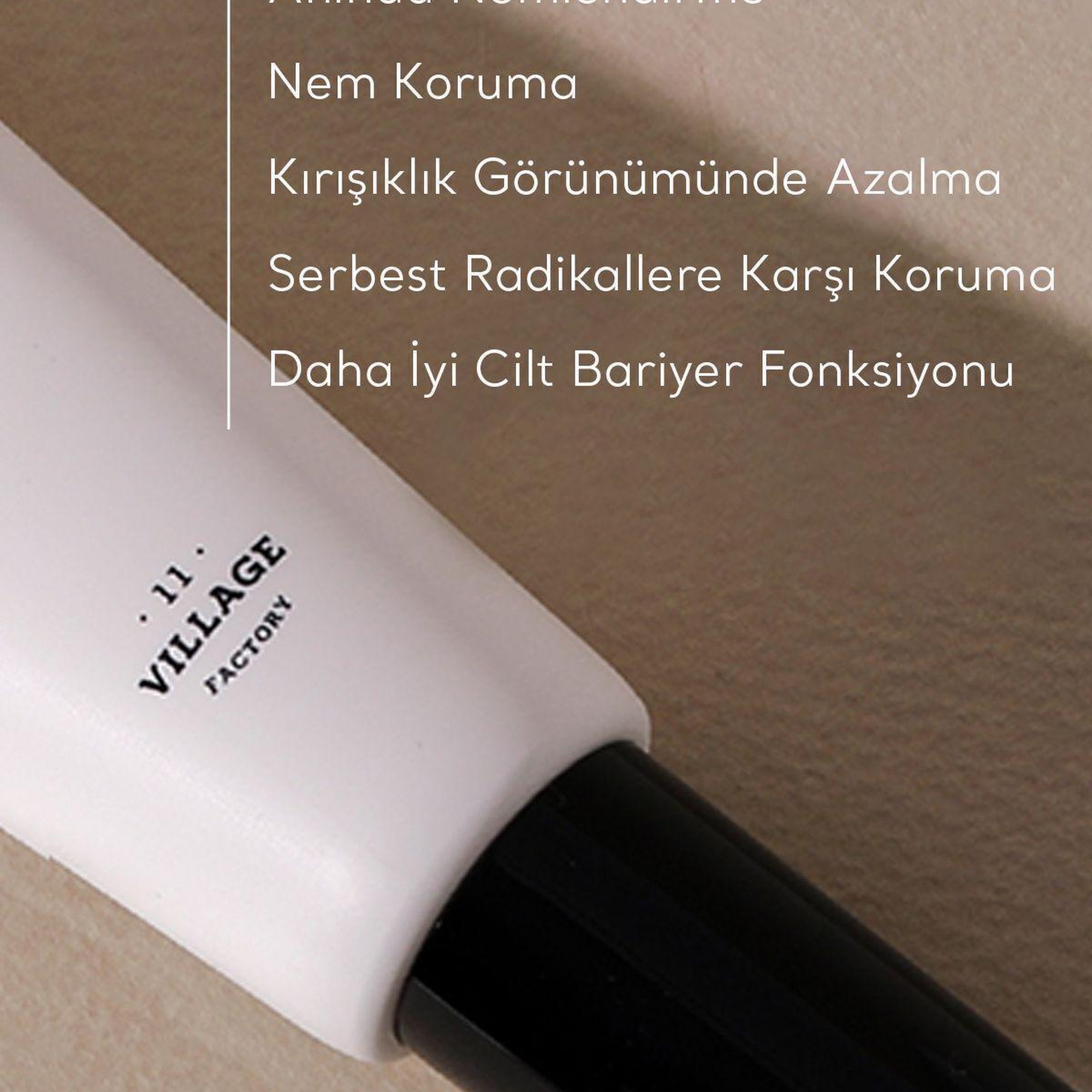 Village 11 Factory Hydro Boost Gel Cream 50ml - Vegan Nem Bombası 8 Farklı Hyalüronik Asitli Nemlendirici Jel Krem