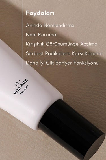  Village 11 Factory Hydro Boost Gel Cream 50ml - Vegan Nem Bombası 8 Farklı Hyalüronik Asitli Nemlendirici Jel Krem