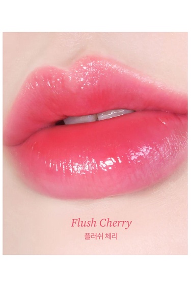  Tocobo Glass Tinted Lip Balm 011 Flush Cherry - Peeling Etkili & Parlatıcı Vegan Lip Balm