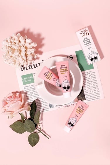  Village 11 Factory Pink Calming Tone Up Sun Block SPF50+ PA++++ 50ml - Güneş Koruyucu & Makyaj Bazı