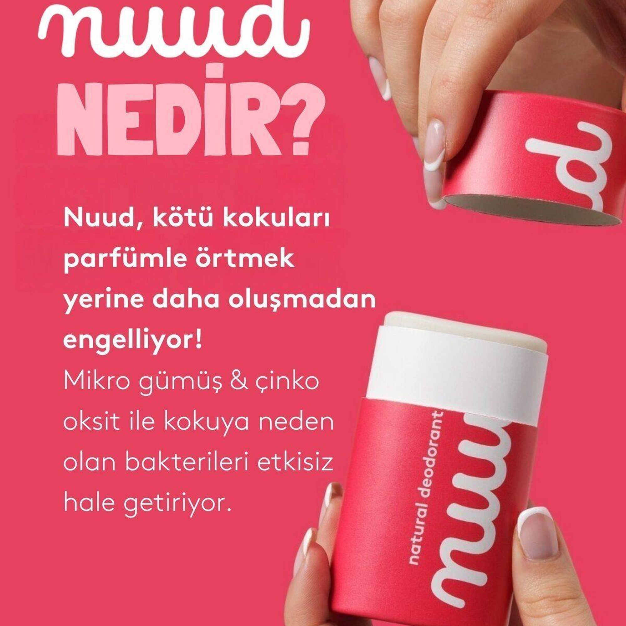 Nuud Rosemary x Geranium Stick 45g