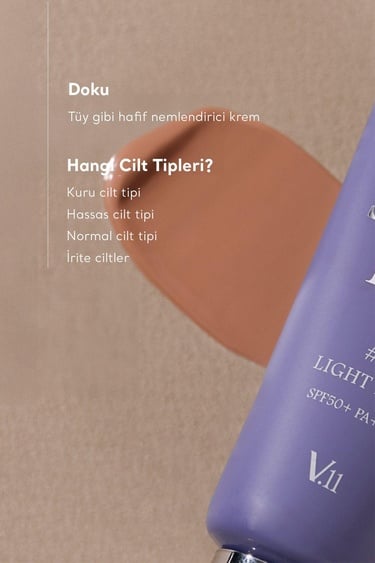  Village 11 Factory My Skin Fit BB Cream SPF 50+ PA++++ #1 Light Ivory 20ml - Hyalüronik Asit & Cica BB Krem