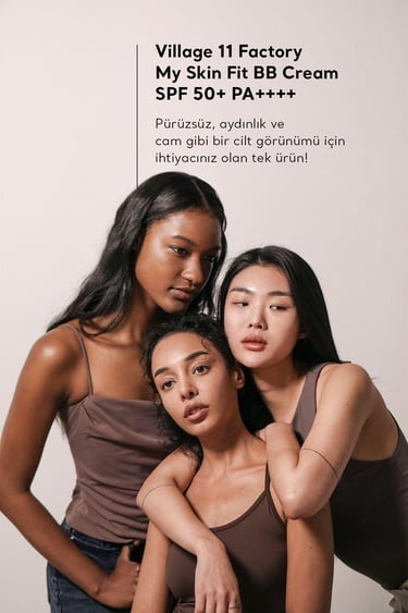  Village 11 Factory My Skin Fit BB Cream SPF 50+ PA++++ #4 Medium Beige 20ml - Hyalüronik Asit & Cica BB Krem