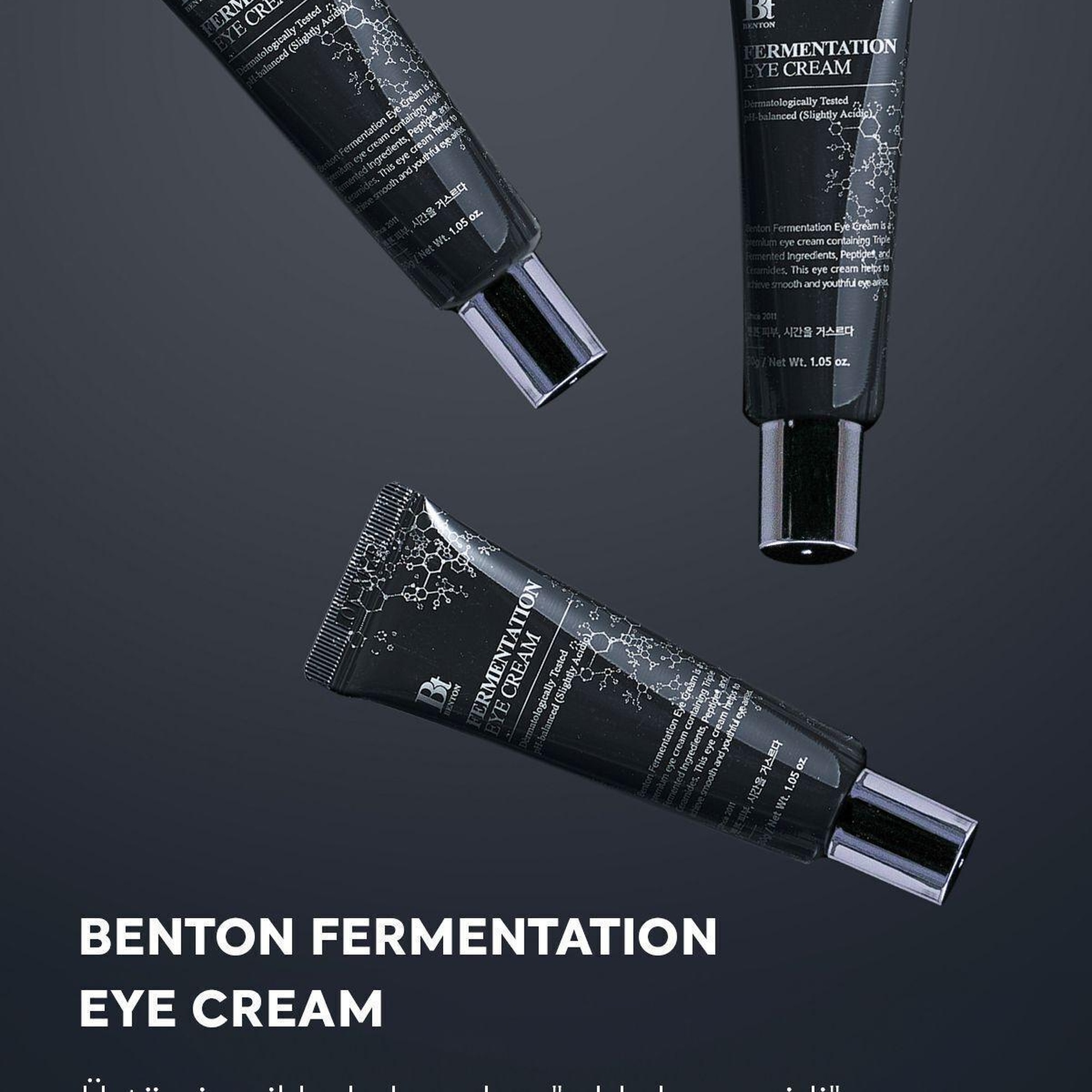 Benton Fermentation Eye Cream 30g - Kırışıklık ve Yaşlanma Karşıtı Nemlendirici Premium Fermente Göz Kremi