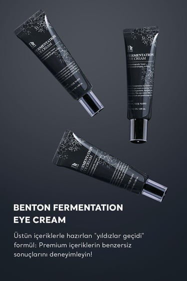  Benton Fermentation Eye Cream 30g - Kırışıklık ve Yaşlanma Karşıtı Nemlendirici Premium Fermente Göz Kremi
