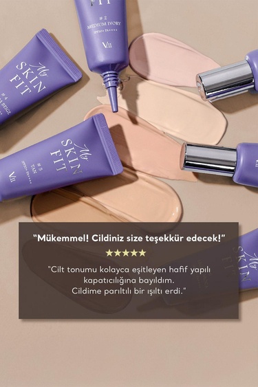  Village 11 Factory My Skin Fit BB Cream SPF 50+ PA++++ #2 Medium Ivory 20ml - Hyalüronik Asit & Cica BB Krem