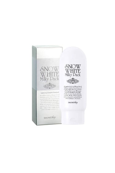  Secret Key Snow White Milky Pack - Vücut İçin Cilt Beyazlatıcı Wash Off Maske
