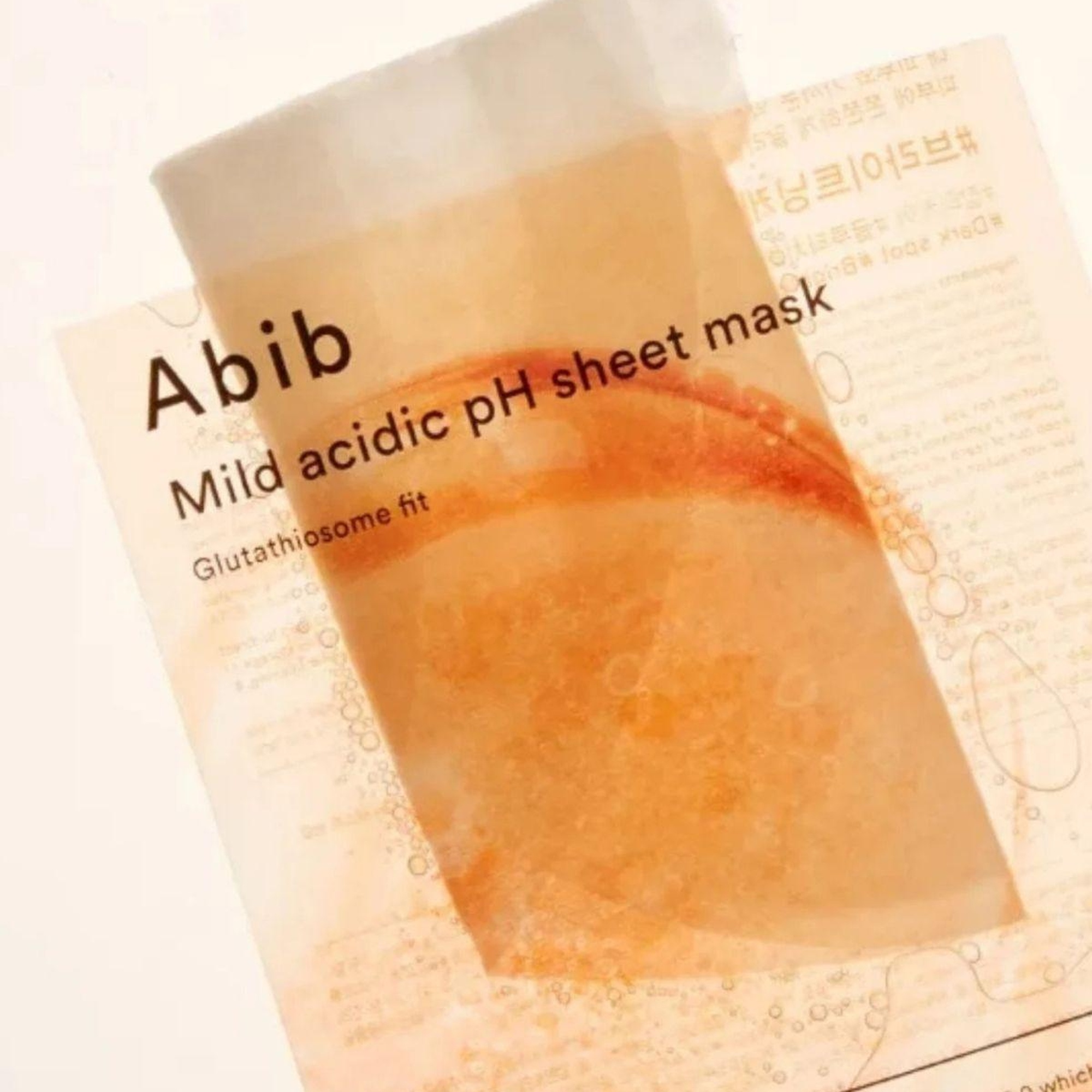 Abib Mild Acidic pH Sheet Mask Glutathiosome - Fit Aydınlatıcı C vitamini & Kafein Maskesi