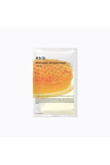  Abib Mild Acidic pH Sheet Mask Honey Fit - Bal Özlü Yoğun Nemlendirici Besleyici Maske