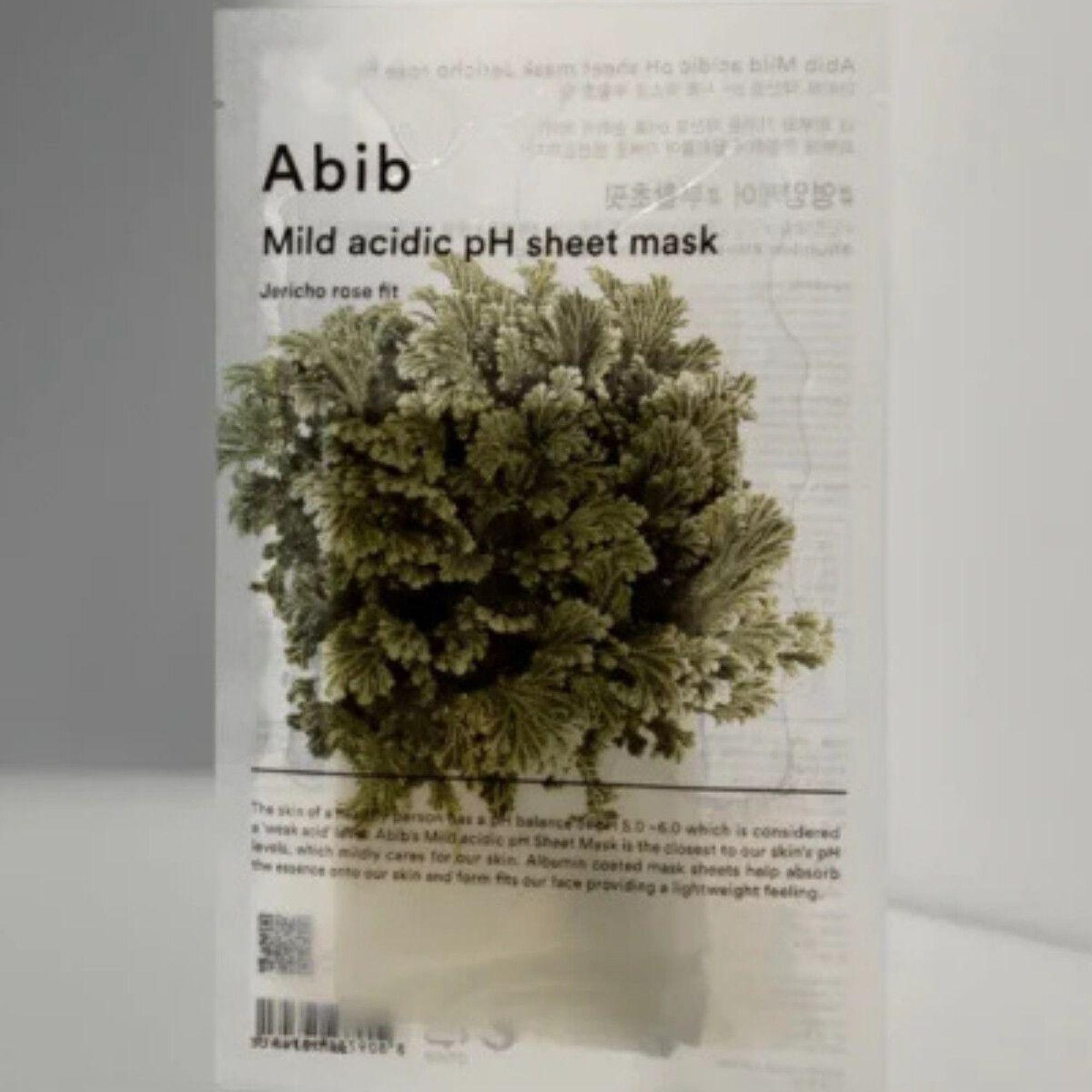 Abib Mild Acidic pH Sheet Mask Jericho Rose Fit - Canlandırıcı & Nemlendirici Maske