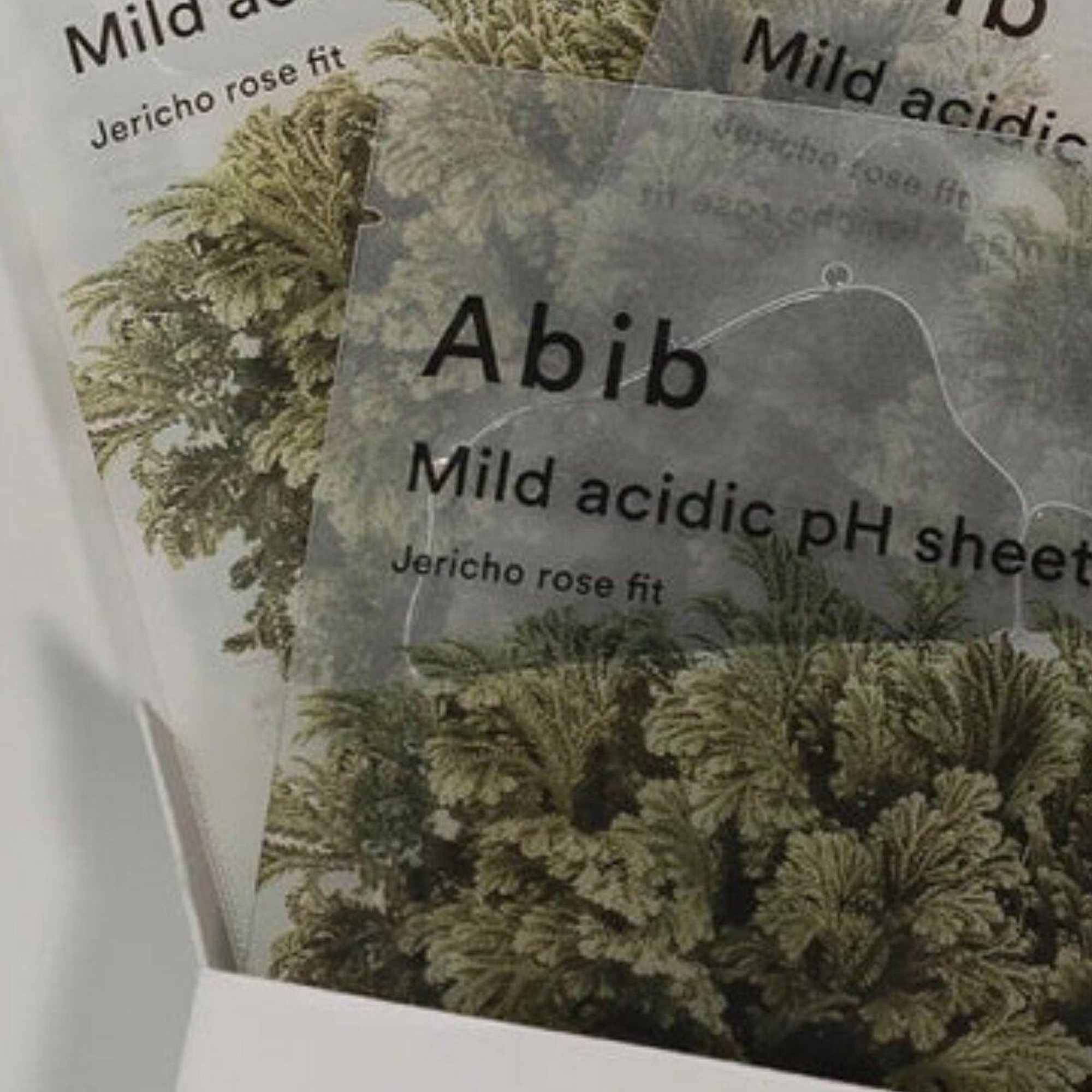 Abib Mild Acidic pH Sheet Mask Jericho Rose Fit - Canlandırıcı & Nemlendirici Maske