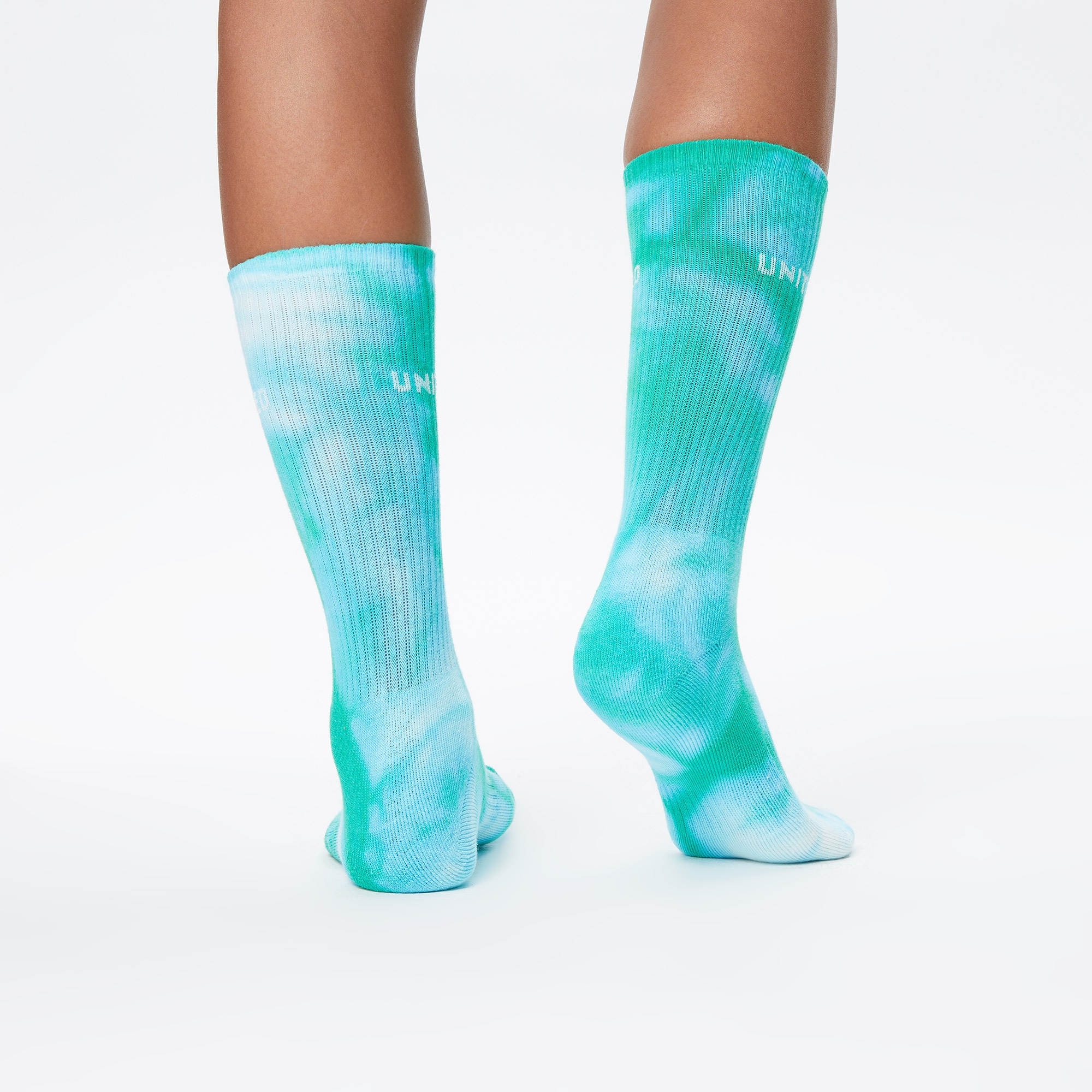 UNITED4 Classic Unisex Mor/Mavi 2'li Çorap