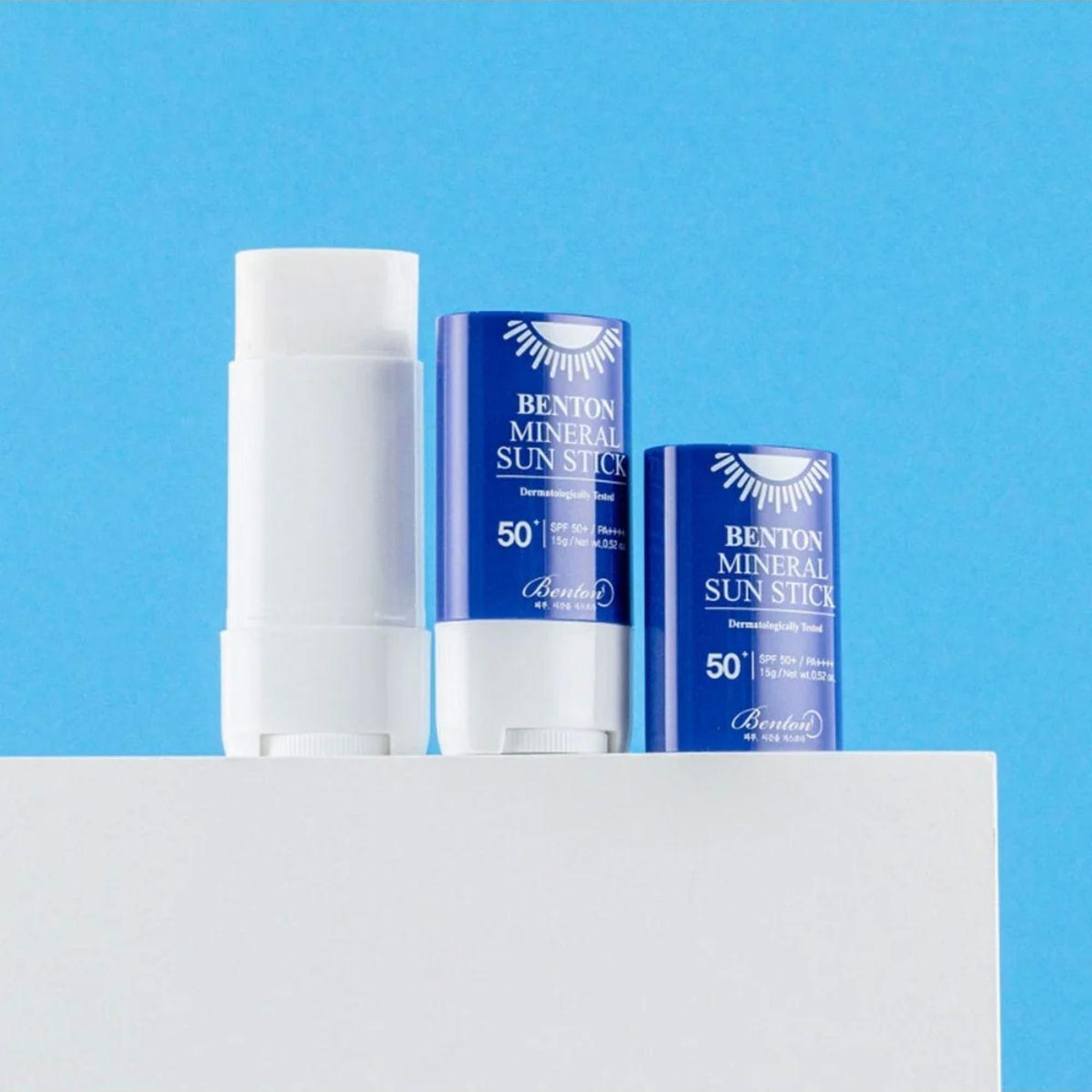 Benton Mineral Sun Stick SPF50 PA++++ 15g - %100 Fiziksel Vegan Stick Güneş Koruyucu Hafif & İz Bırakmayan Formül Yüksek Koruma