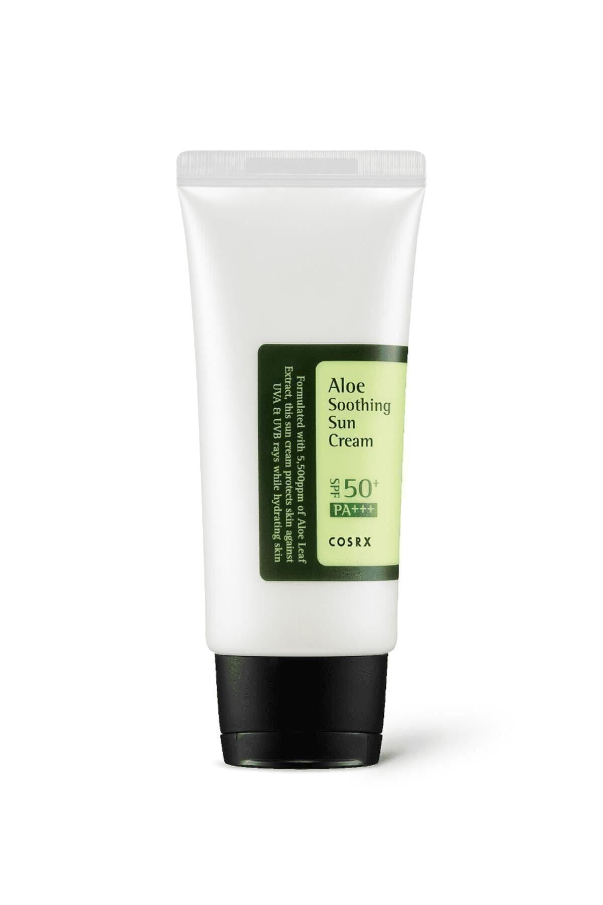  Cosrx Aloe Soothing Sun Cream SPF50 PA+++ - Aloe Vera Ekstreli Yatıştırıcı SPF50+ Güneş Kremi