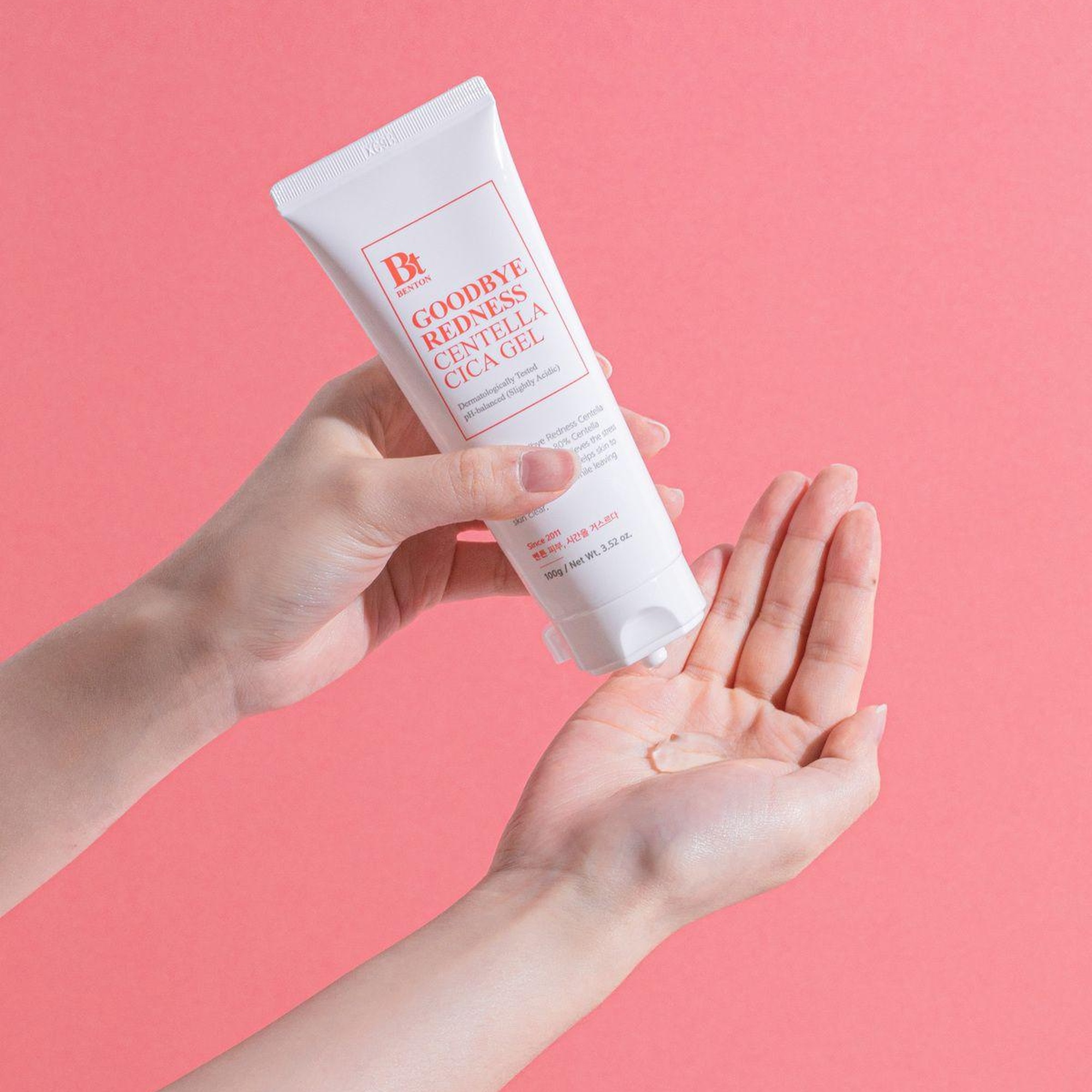 Benton Goodbye Redness Centella Gel 100g - Hassas ve İrite Ciltler için Kızarıklık Karşıtı Yatıştırıcı Centella (Cica) Vegan Jel