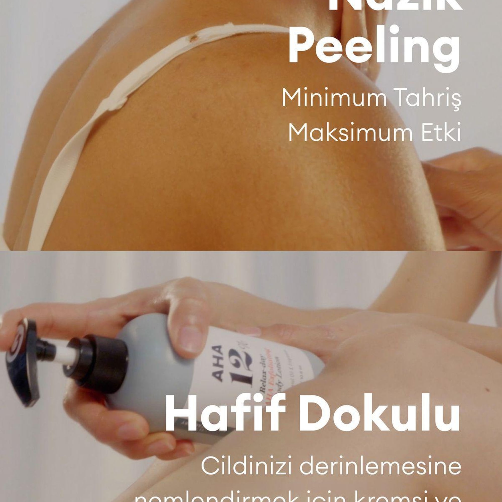 Village 11 Factory Relax Day Aha Exfoliating Body Lotion 300ml - Batık Akne Leke & Kararma Karşıtı Arındırıcı Glikolik Asit Vücut Peeling Losyonu