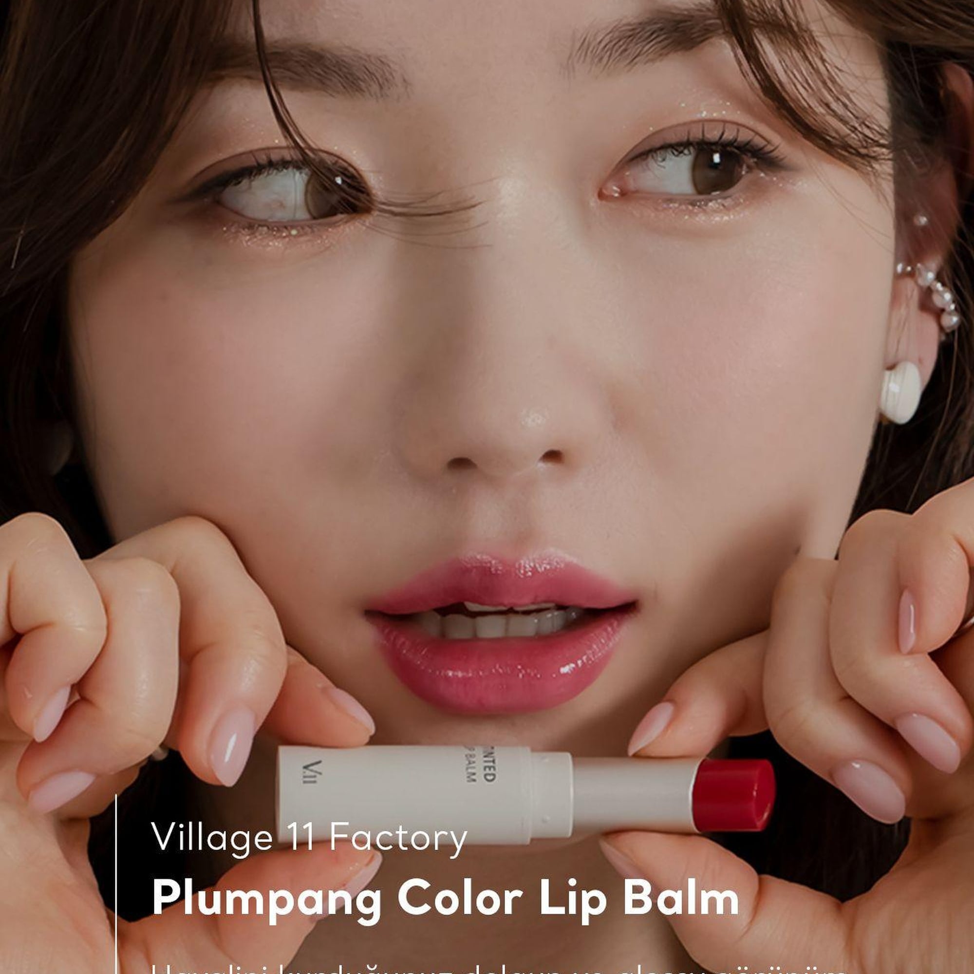 Village 11 Factory Plumpang Color Lip Balm Sunny Peach 4g - Nemlendirici & Dolgunlaştırıcı Renkli Dudak Balmı