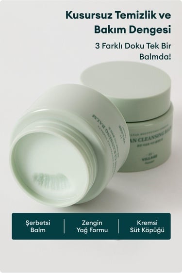  Village 11 Factory Clear Houttuynia Cordata Vegan Cleansing Balm 100ml - Şerbet Tipi Yatıştırıcı Heartleaf Vegan Makyaj ve Yüz Temizleme Balmı