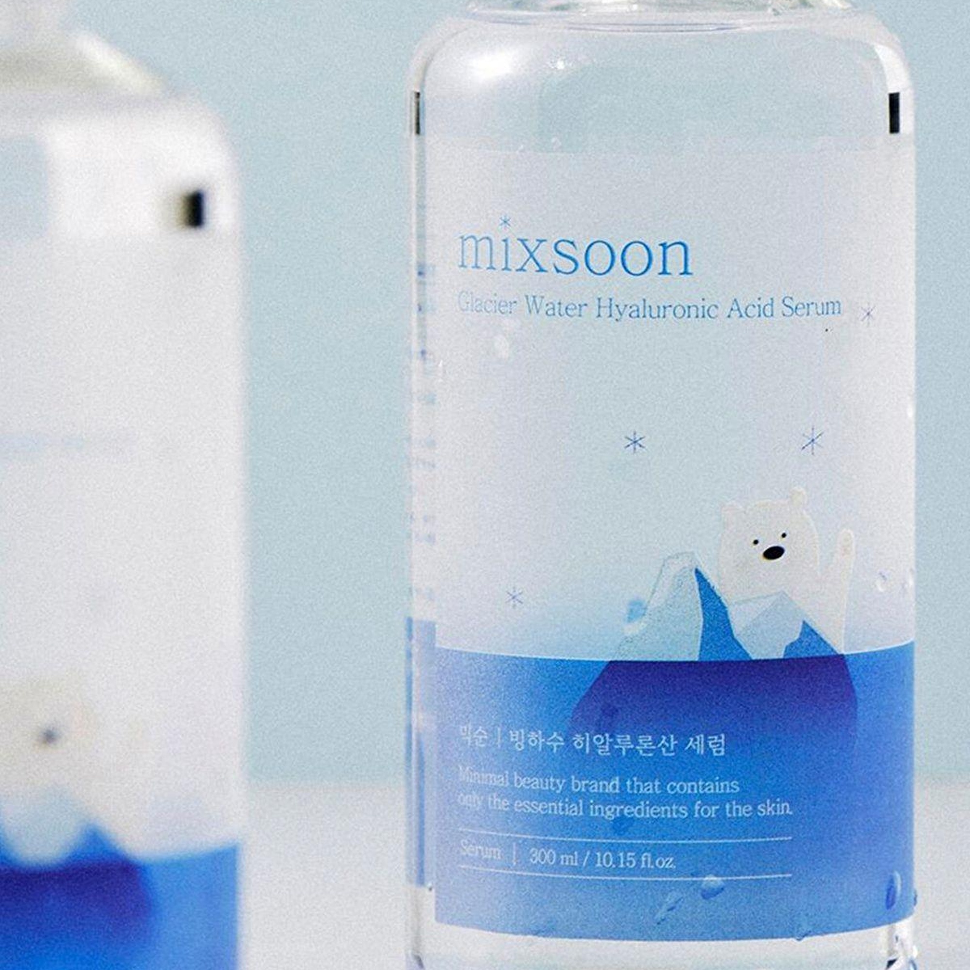 Mixsoon Glacier Water Hyaluronic Acid Serum 300ml - Nemlendirici Buzul Suyu Vegan Serum