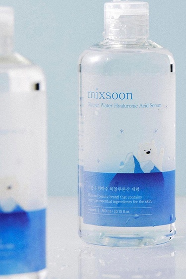  Mixsoon Glacier Water Hyaluronic Acid Serum 300ml - Nemlendirici Buzul Suyu Vegan Serum