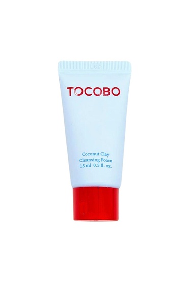 Tocobo Coconut Clay Cleansing Foam 15ml - Cildi Kurutmayan Vegan Köpük Temizleyici