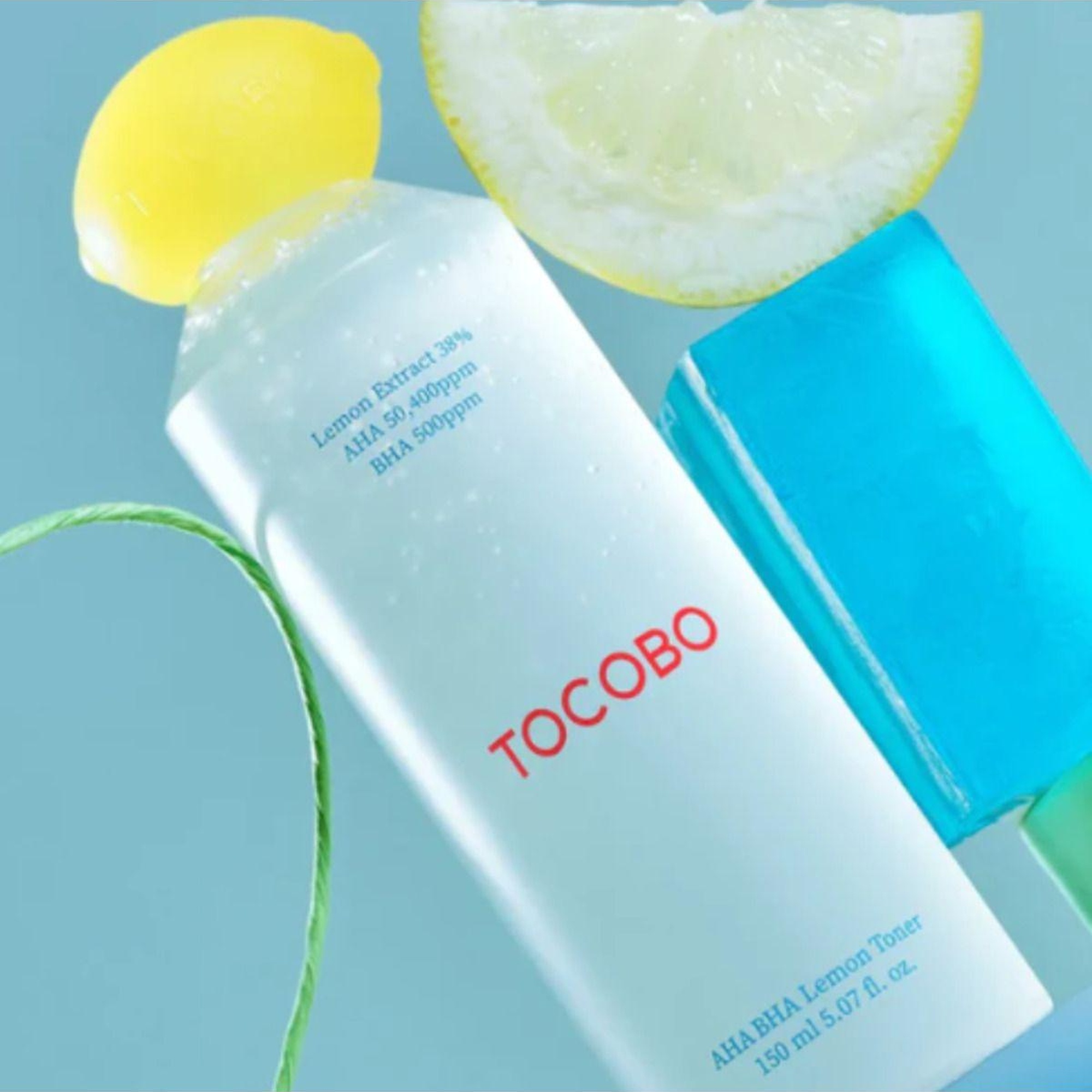 Tocobo AHA BHA Lemon Toner 30ml - Aydınlatıcı & Arındırıcı Vegan Tonik