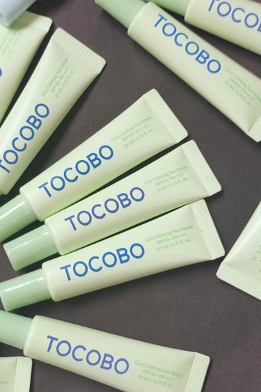  Tocobo Cica Calming Sun Serum SPF50+ PA++++ 10ml - Yatıştırıcı & Nemlendirici Vegan Güneş Koruyucu