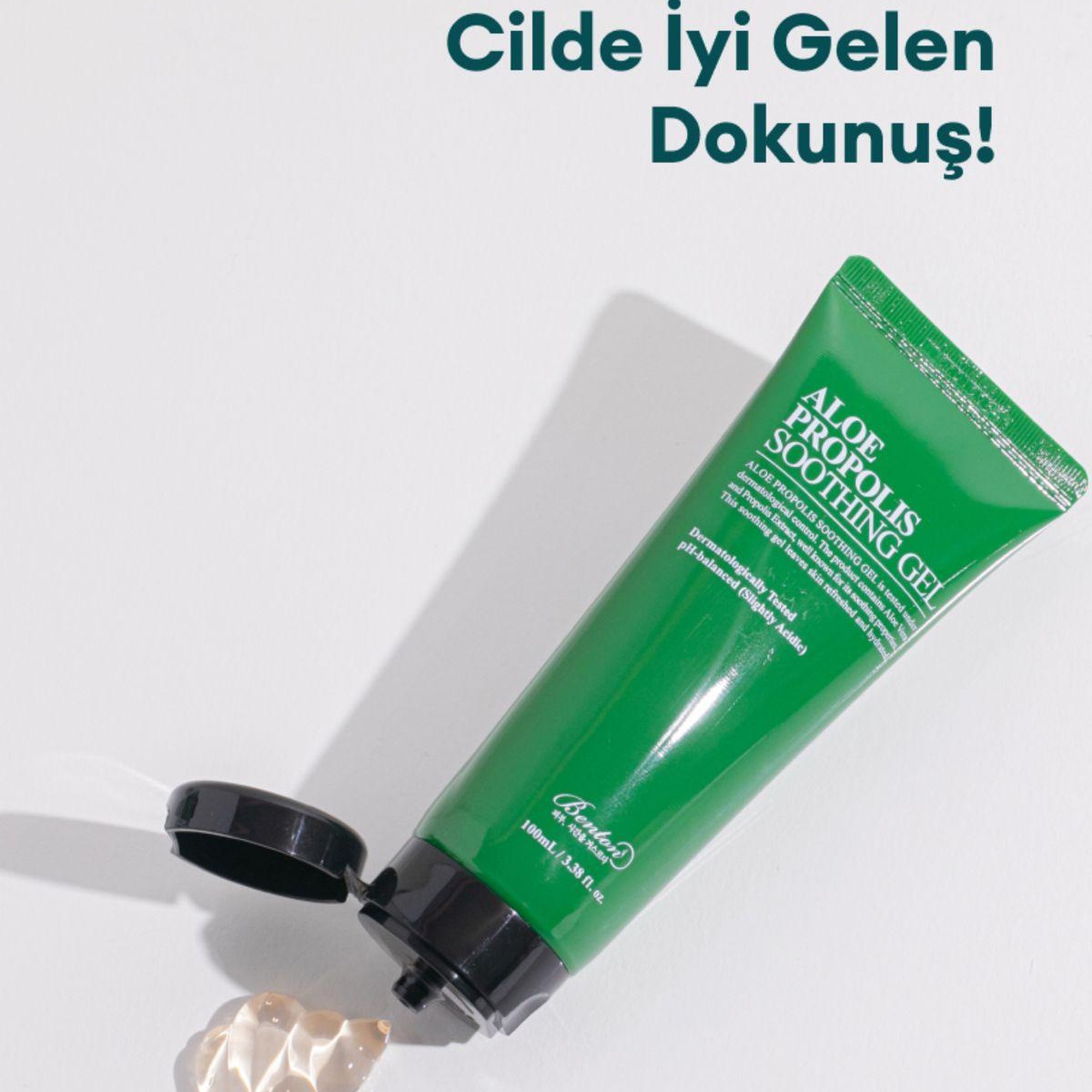 Benton Aloe Propolis Soothing Gel 100ml - Aloe & Propolis İçeren Cilt Yatıştırıcı Jel