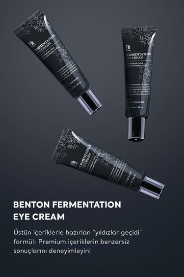  Benton Fermentation Eye Cream 10g - Kırışıklık ve Yaşlanma Karşıtı Nemlendirici Premium Fermente Göz Kremi