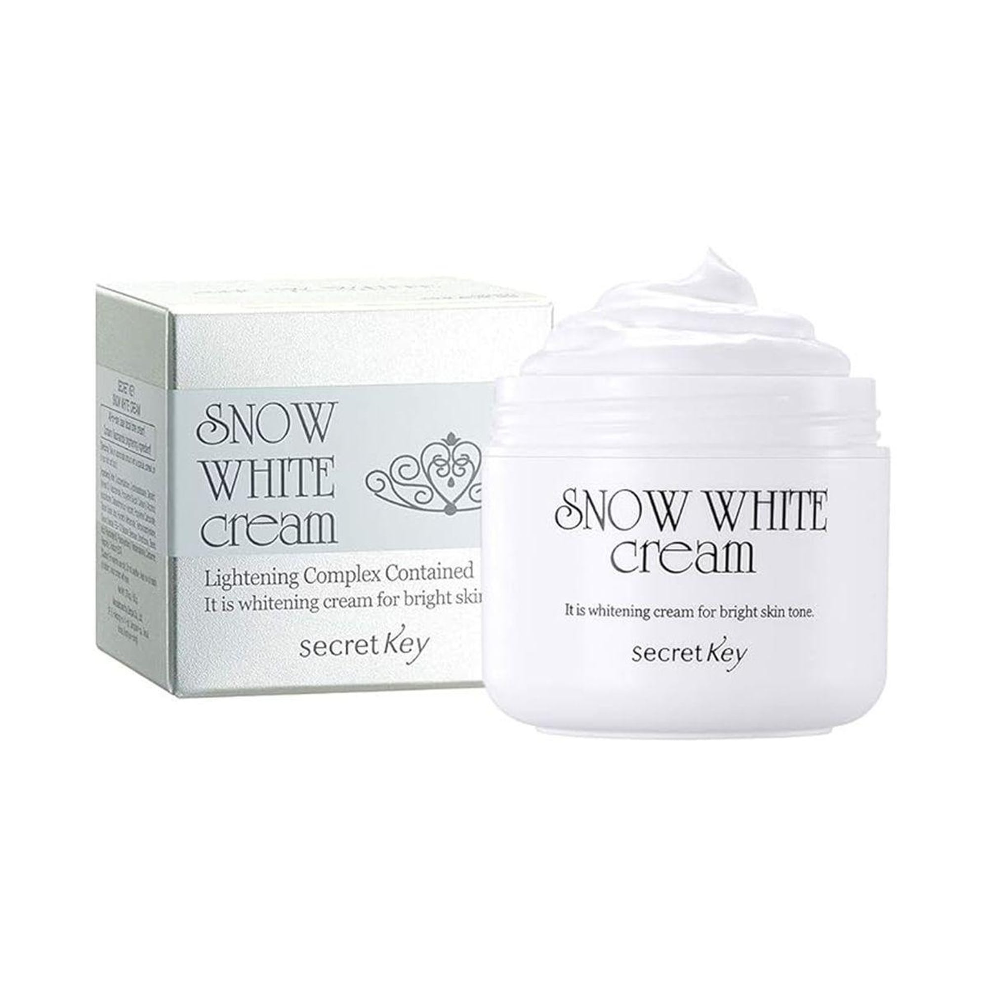 Secret Key Snow White Cream - Cilt Beyazlatıcı Krem