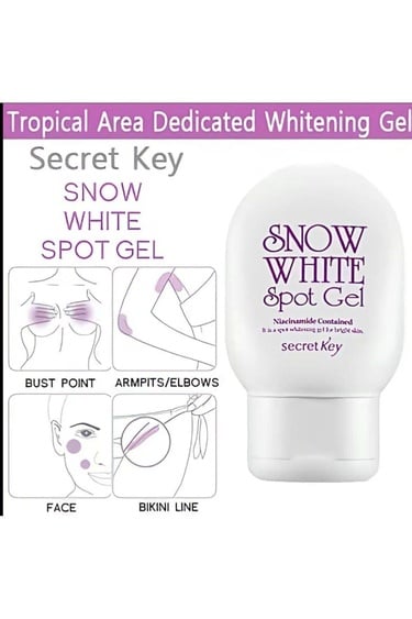  Secret Key Snow White Spot Gel - Bölgesel Cilt & Vücut Beyazlatıcı Jel