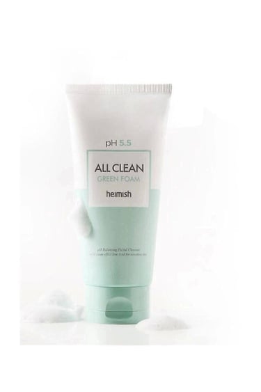  Heimish All Clean Green Foam 150g - pH 5,5 Değerinde Hassas Ciltler İçin Temizleyici