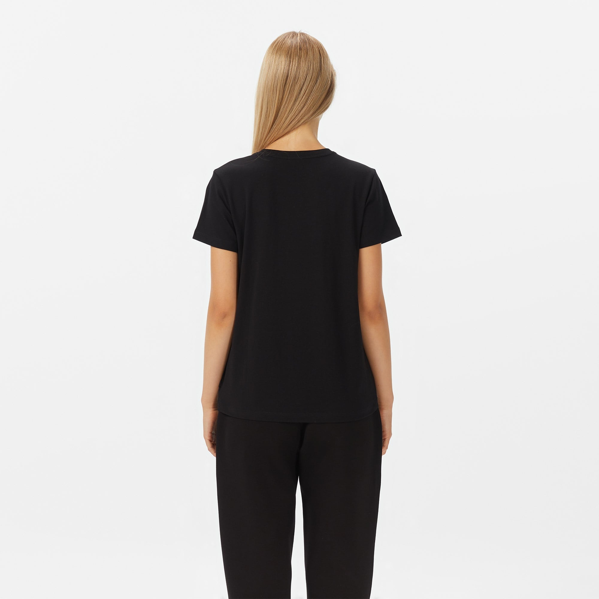 Guess Kadın Siyah T-Shirt