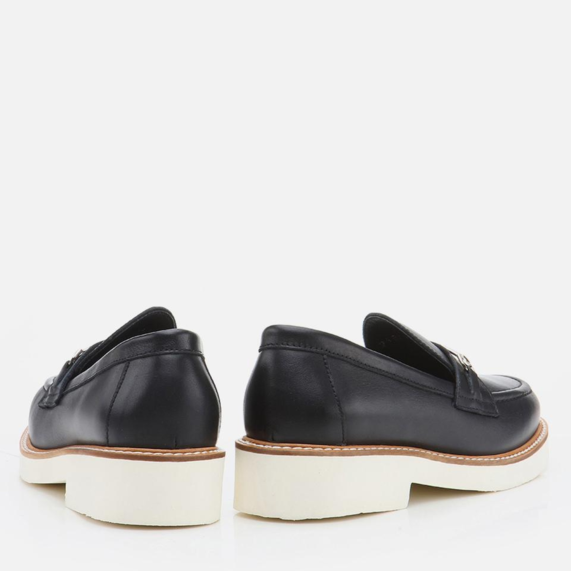 Kadın Deri Siyah Loafer