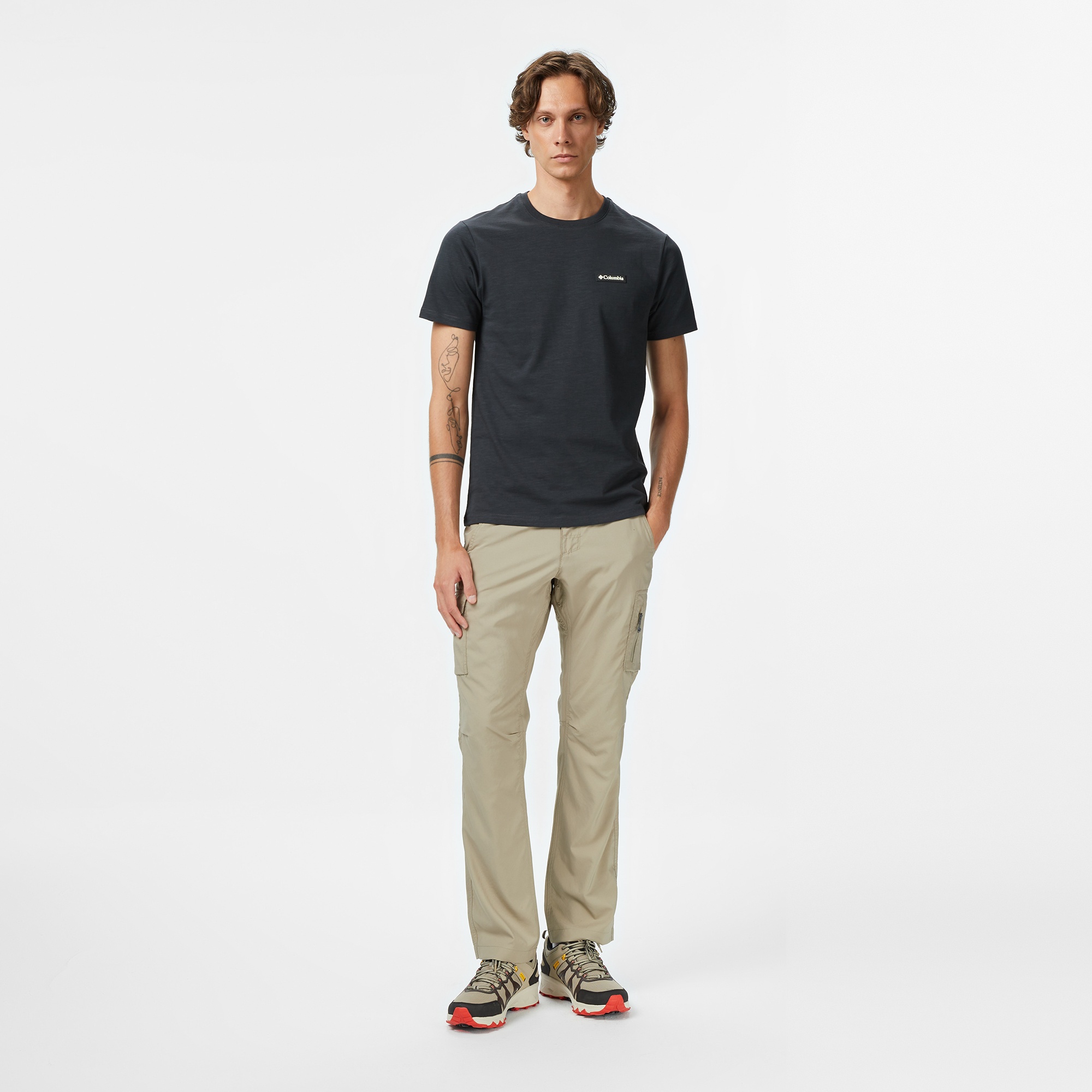 Columbia Csc Gem Label Erkek Gri T-Shirt