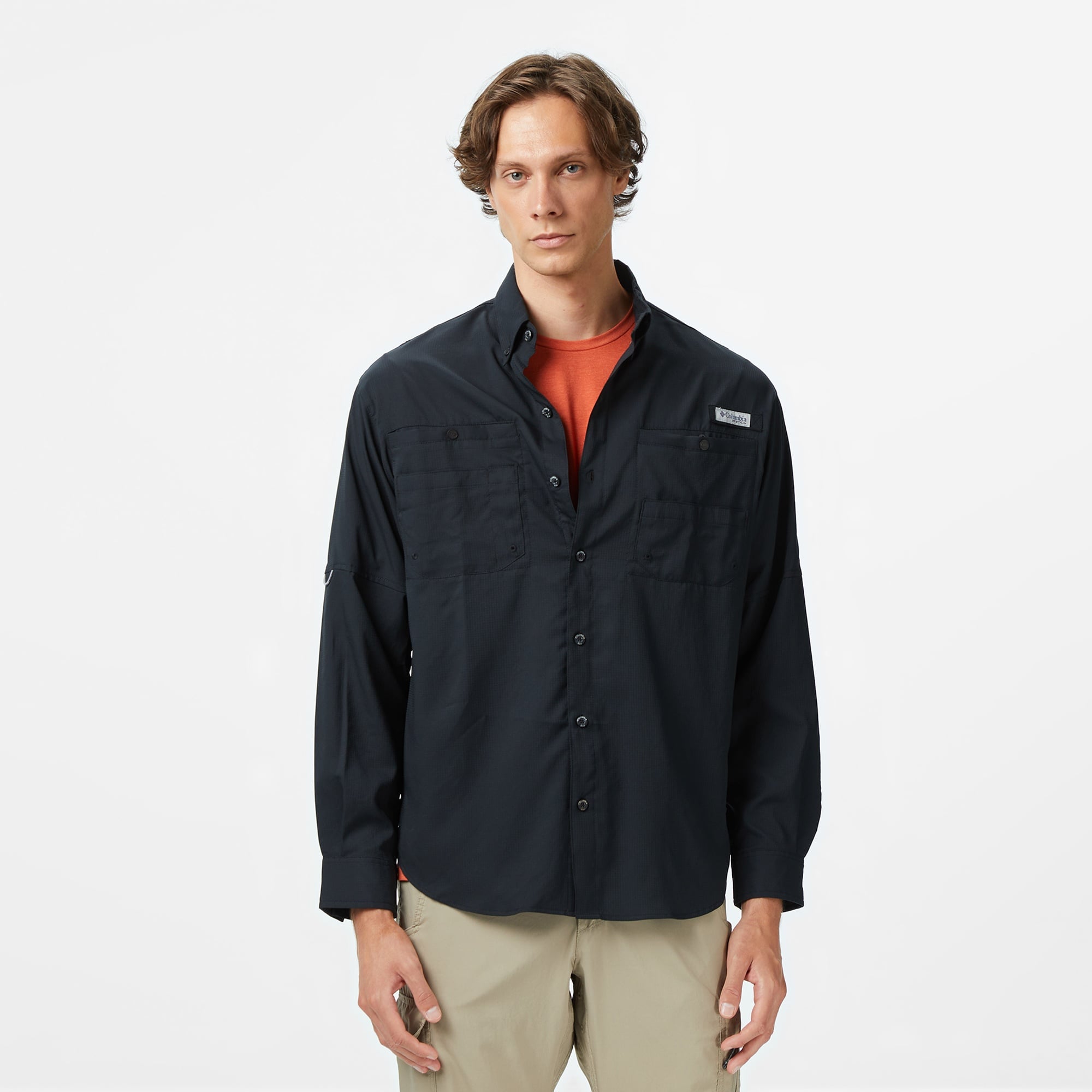 Columbia Tamiami Erkek Siyah Gömlek