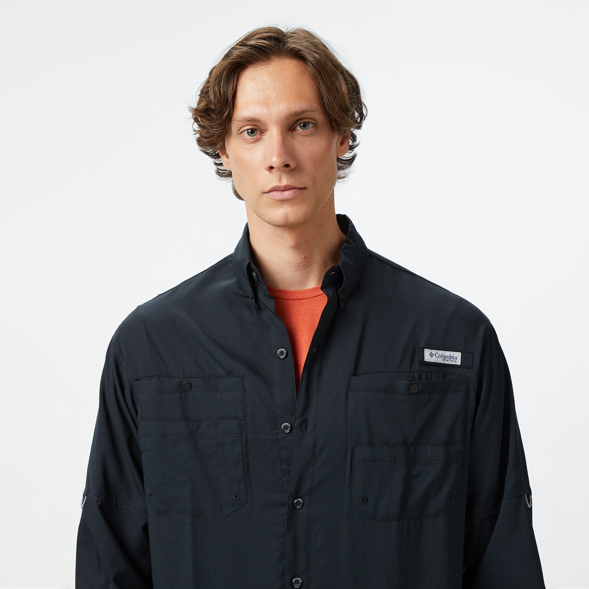 Columbia Tamiami Erkek Siyah Gömlek