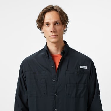  Columbia Tamiami Erkek Siyah Gömlek