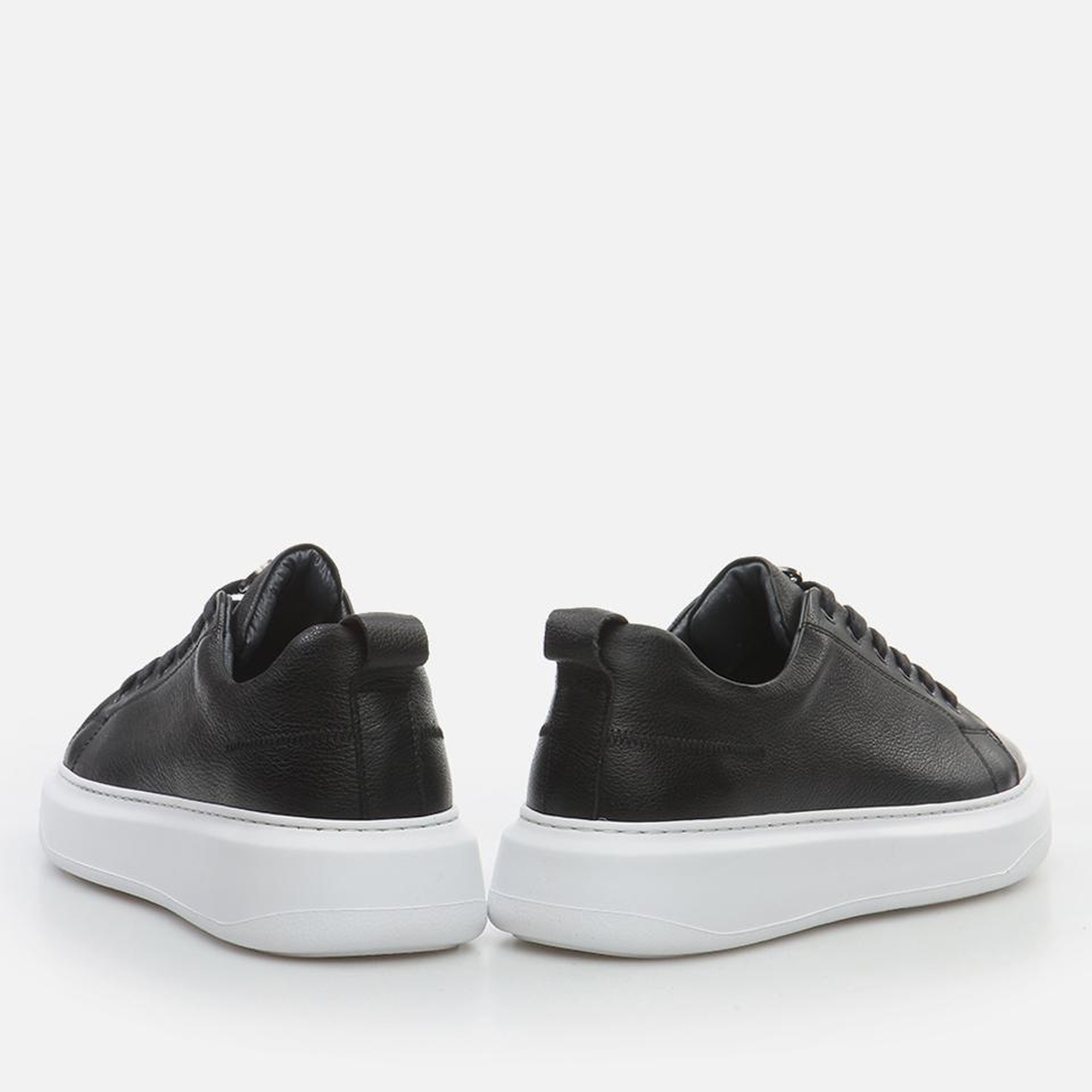 Erkek Deri Siyah Günlük Ayakkabı