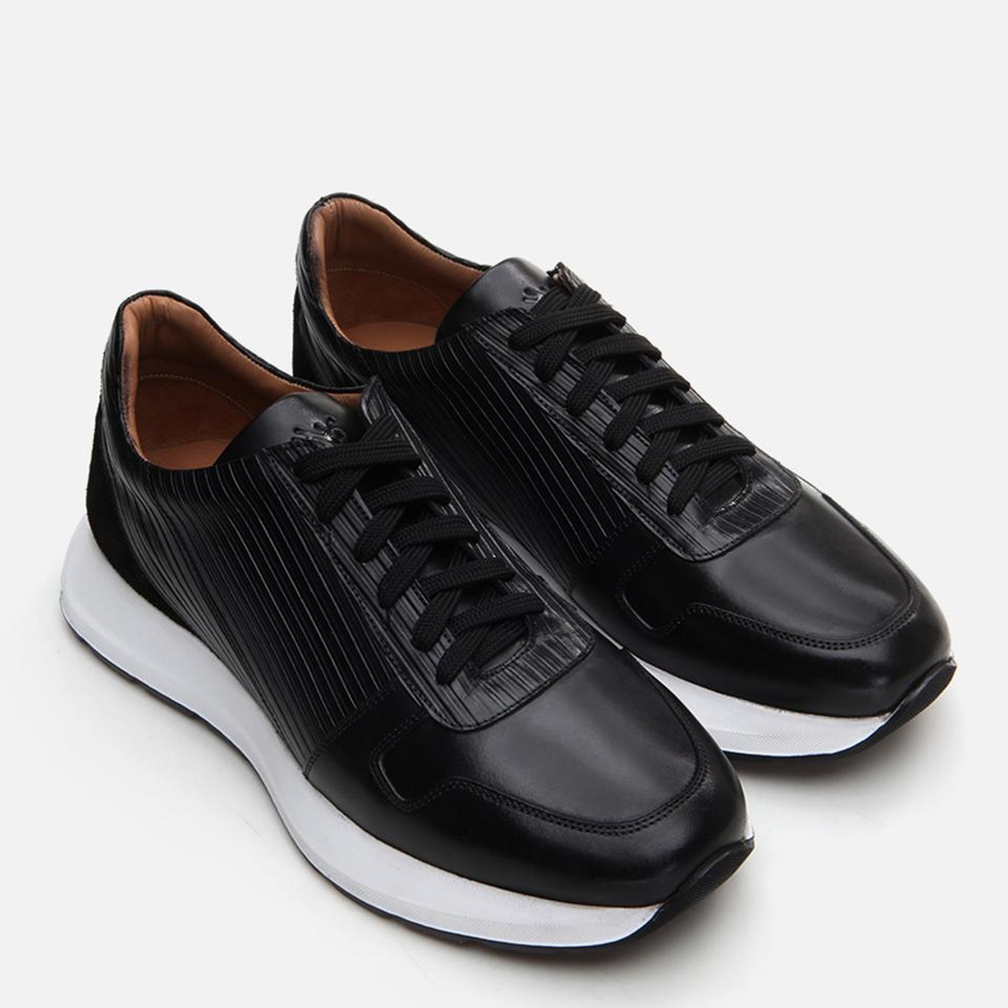 Erkek Deri Siyah Spor Ayakkabı