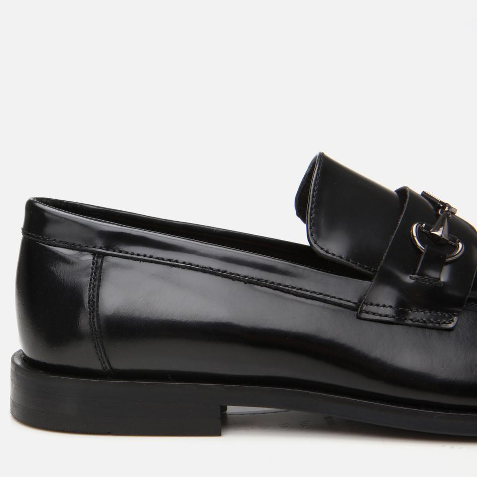 Erkek Deri Siyah Toka Detaylı Loafer