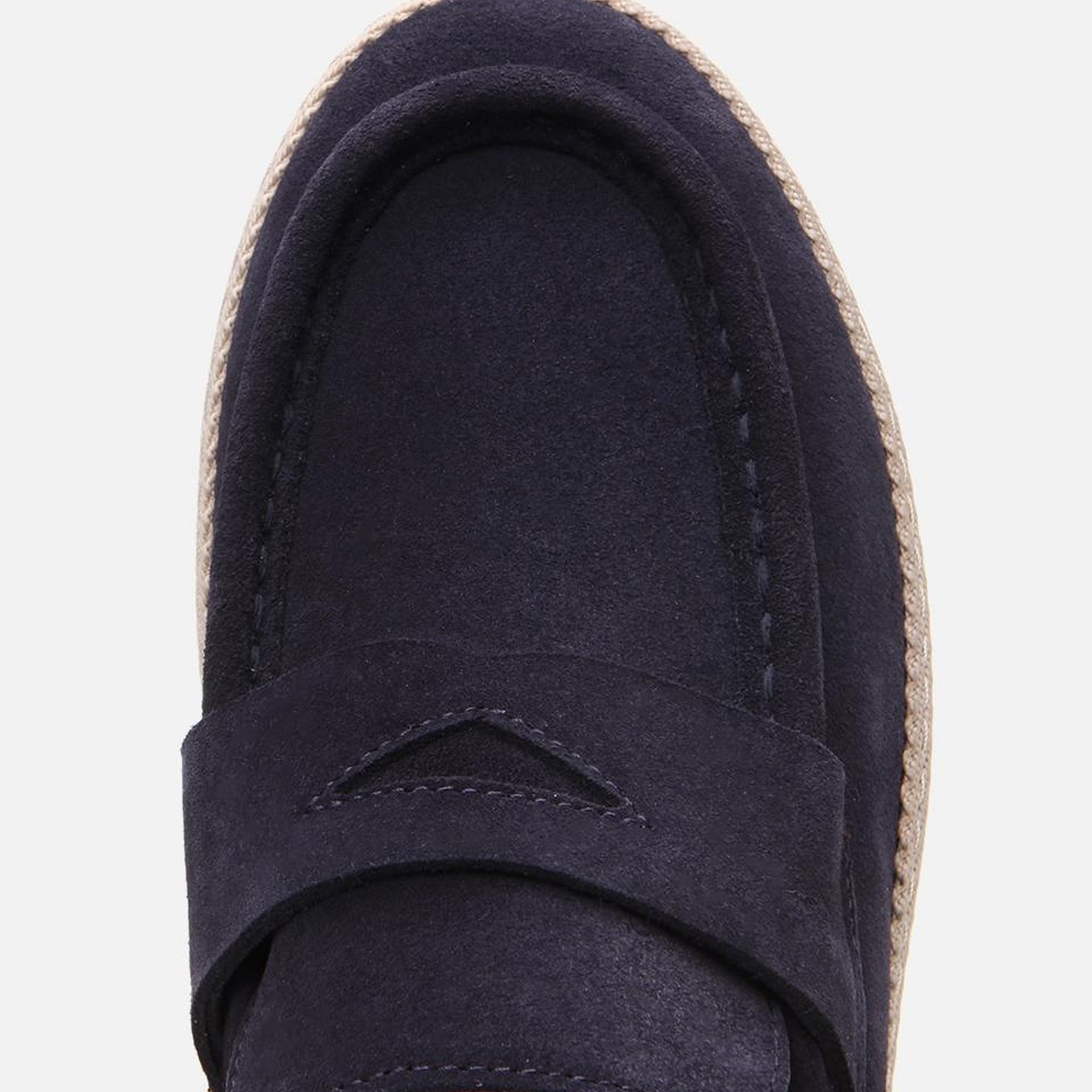 Erkek Süet Deri Lacivert Ultra Hafif Tabanlı Loafer