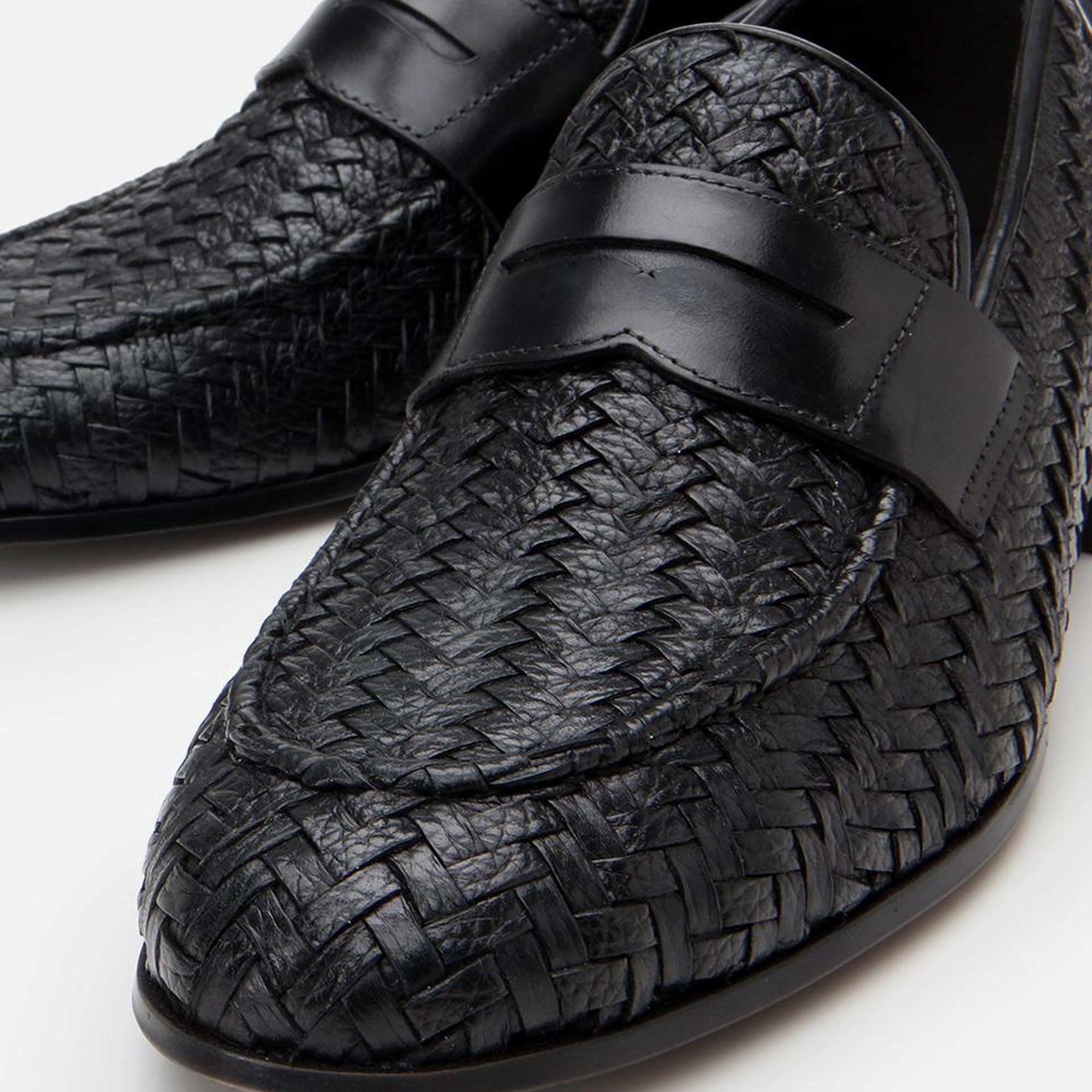 Erkek Deri Siyah Yumuşak Dokulu Klasik Loafer