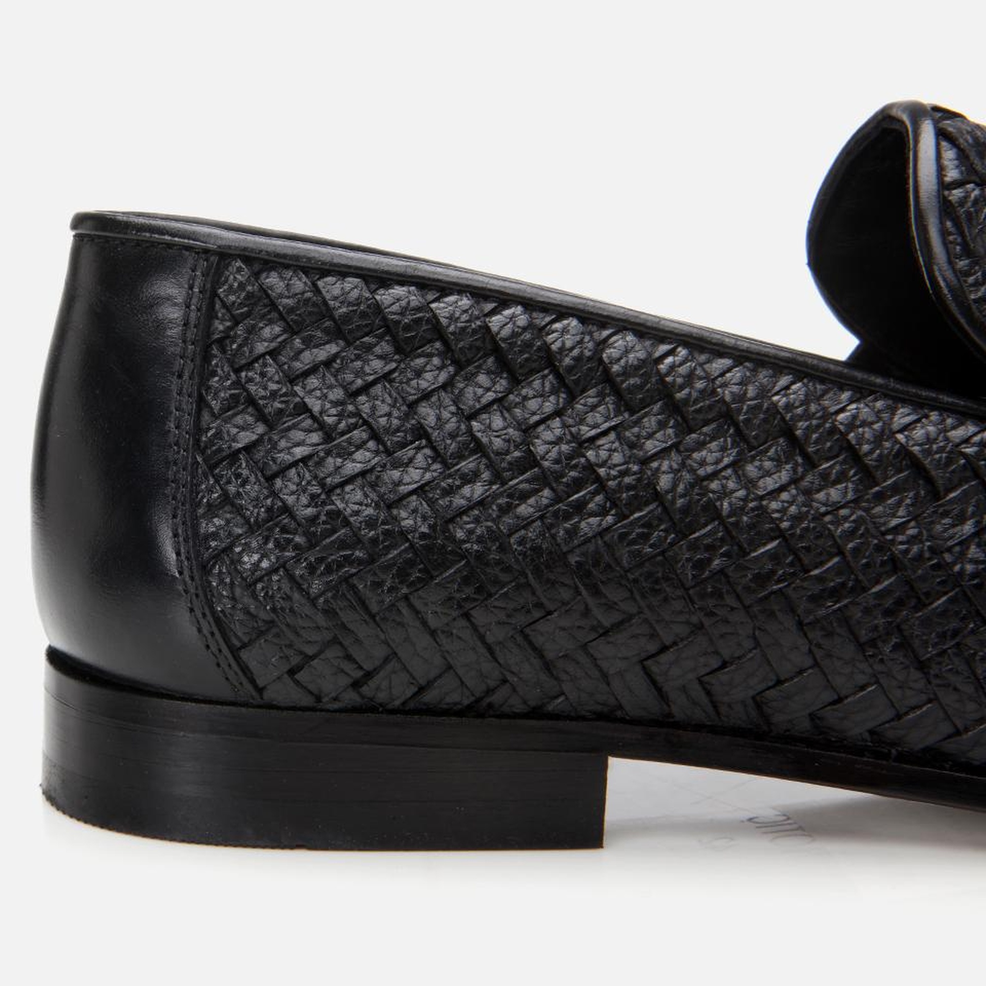 Erkek Deri Siyah Yumuşak Dokulu Klasik Loafer