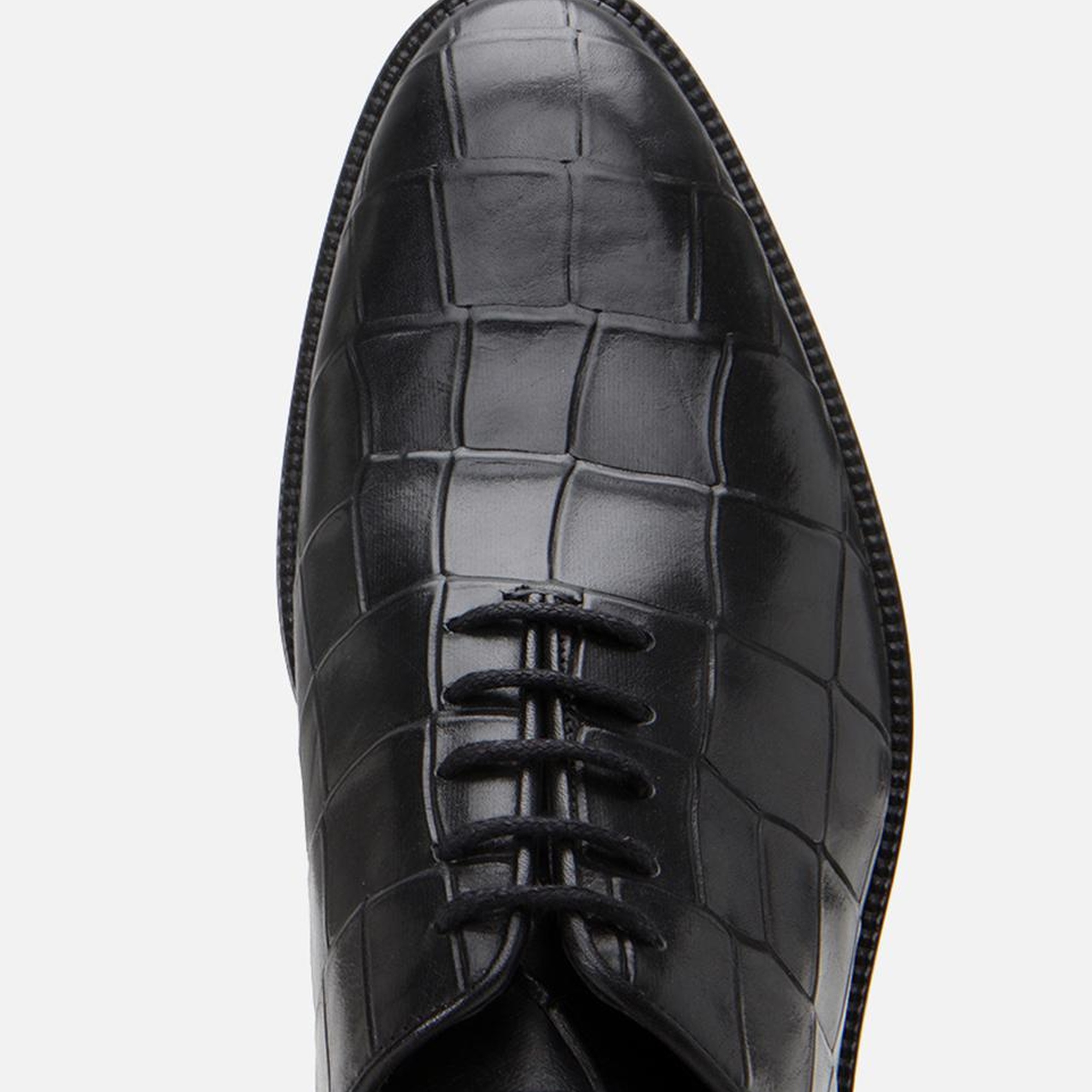 Erkek Deri Siyah Hafif Tabanlı Klasik Ayakkabı